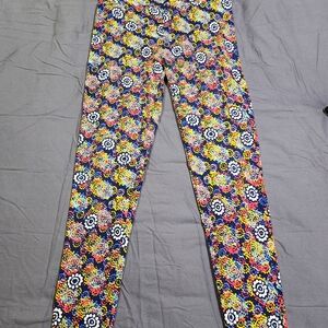 LuLaRoe Multicolor Floral Leggings
